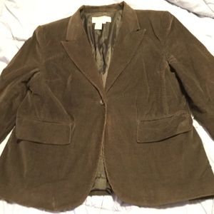 Tower Hill olive green corduroy jacket